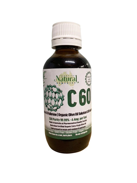 Complete Natural Remedies - Carbon C60 in Olive Oil Org 100ml
