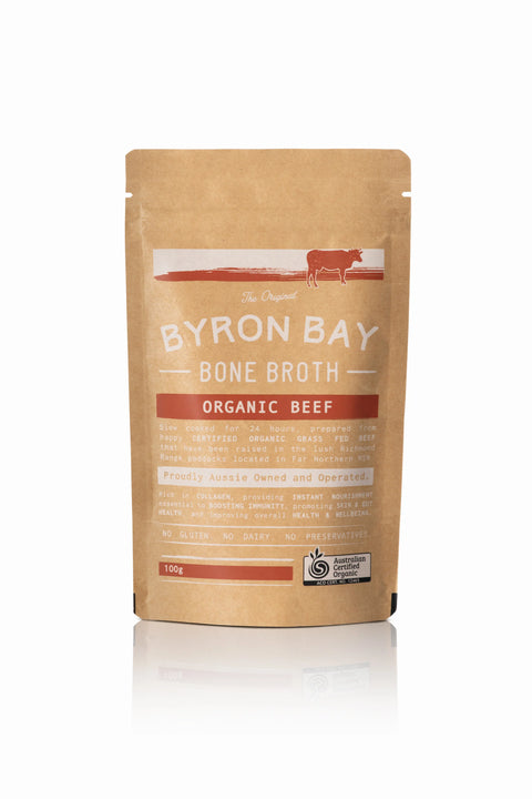 Byron Bay Organic Broth - Beef Powder 100g