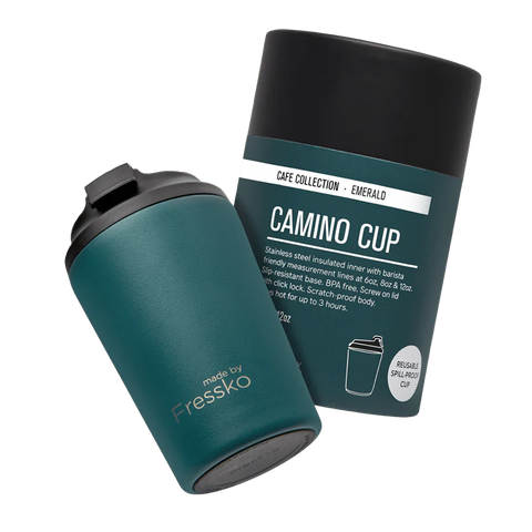 Fressko Camino Reusable Cup 12oz - Emerald