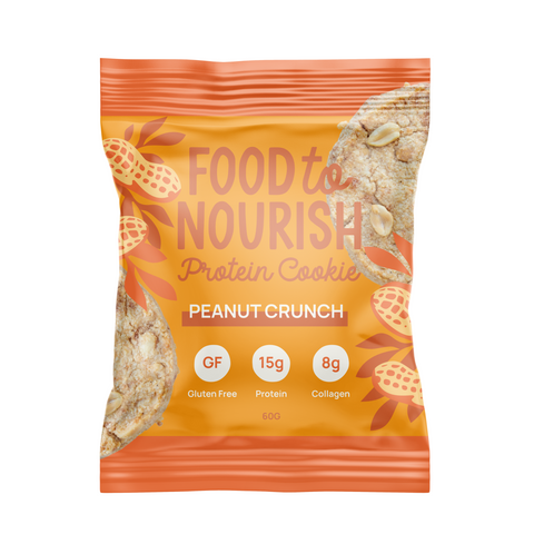 Food to Nourish Protein Cookie Peanut Crunch 60g