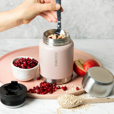 Ever Eco Insulated Stainless Steel Food Jar Rose 500ml