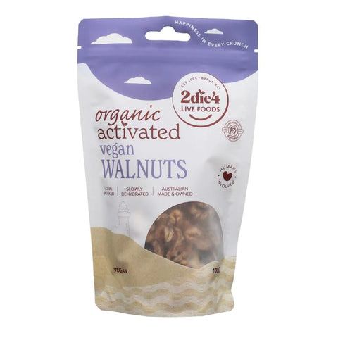 2DIE4 LIVE FOODS Organic Activated Walnuts Vegan