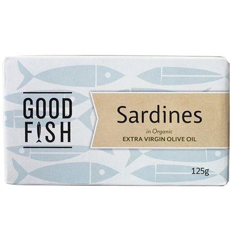 Good Fish Can of Sardines in Olive Oil 120g