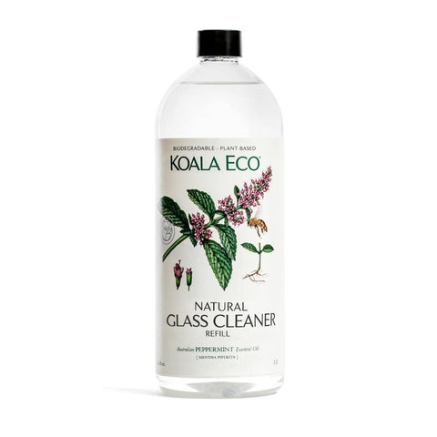 Koala Eco Glass Cleaner Peppermint Essential Oil 500ml & 1L