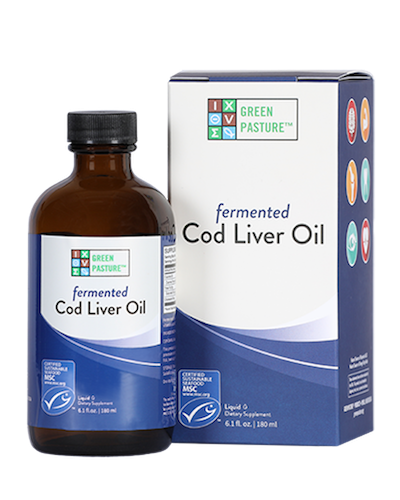 Green Pastures Fermented Cod Liver Oil Plain 180g