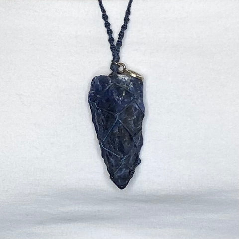 Meraki Muse Crystal Necklace - Sodalite necklace