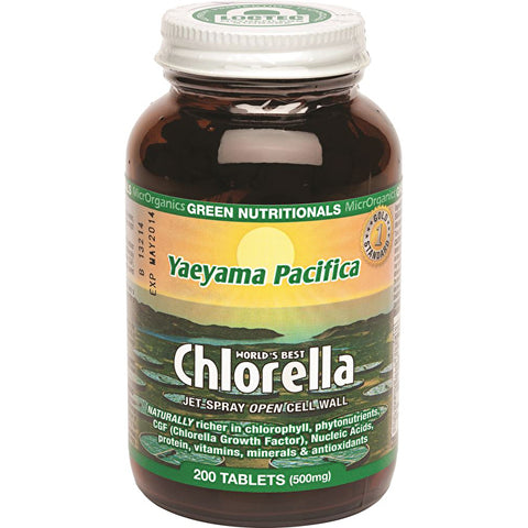 Green Nutritionals Yaeyama Pacifica - Chlorella tablets