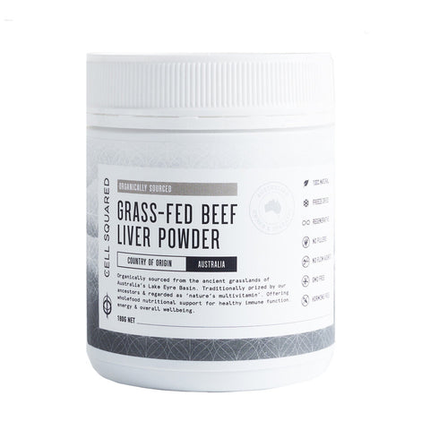 Cell Squared Organic Grass-Fed Beef Liver Powder