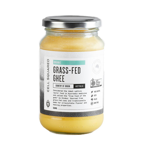 Cell Squared Organic Grass-Fed Ghee 360ml