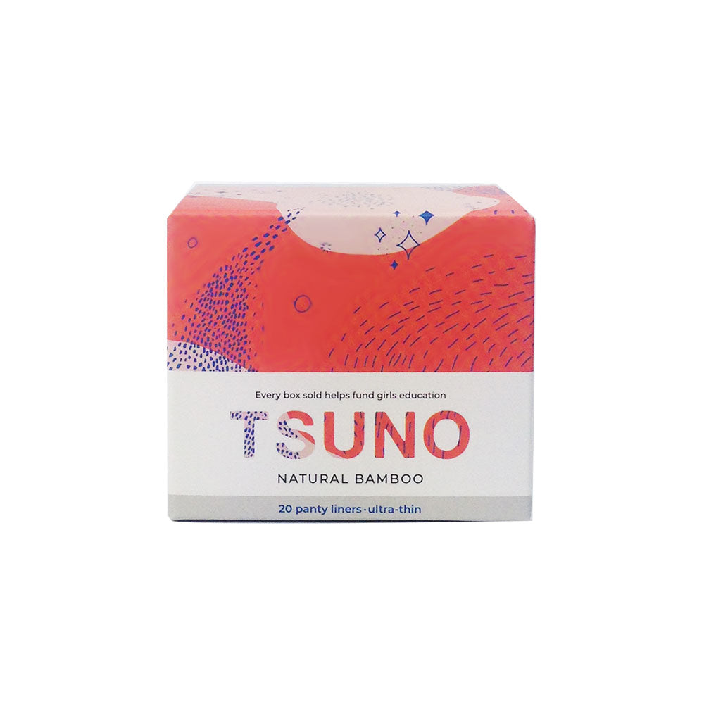 Tsuno Bamboo Pads - Panty Liners (20 Pack)