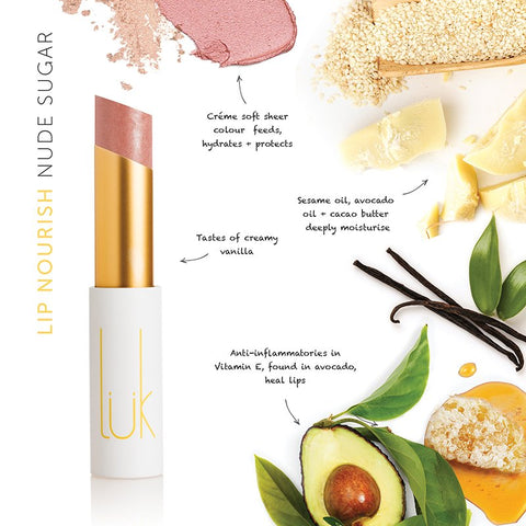 Lük Beautifood Nude Sugar Natural Lipstick
