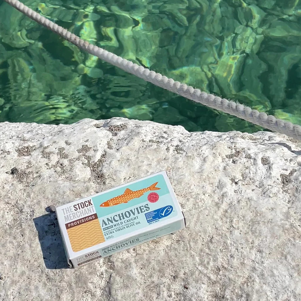 The Stock Merchant | MSC Anchovies in Organic EVOO