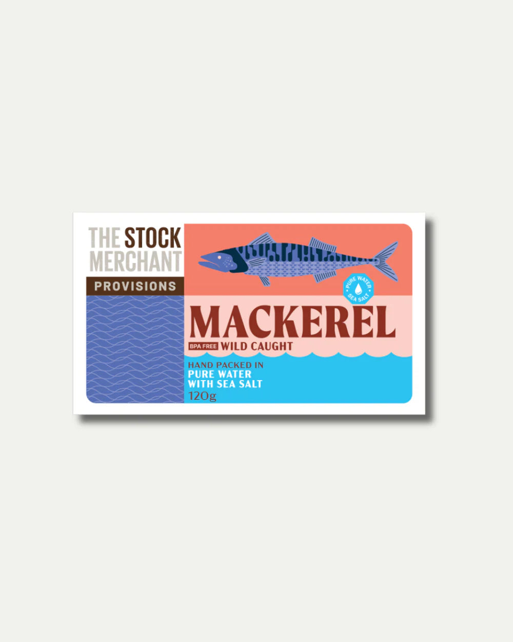 The Stock Merchant | Wild Mackerel in Pure Water