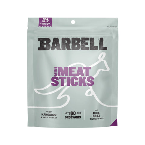 Barbell Foods - Droëwors Sea Salt - 100g Bag