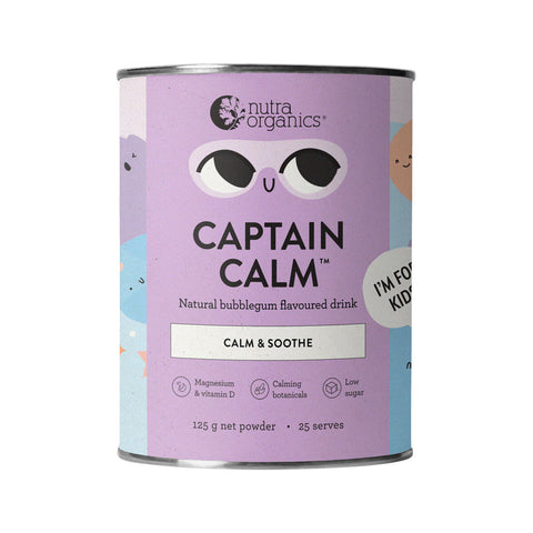 Nutra Organics - Organic Captain Calm (Calm & Soothe) Bubblegum