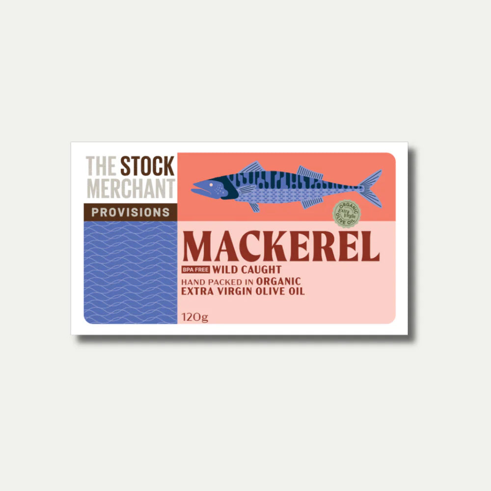 The Stock Merchant | Wild Mackerel in Organic EVOO