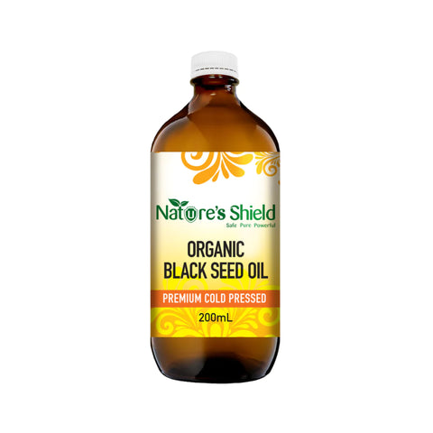 NATURE’S SHIELD Organic Black Seed Oil 200ml