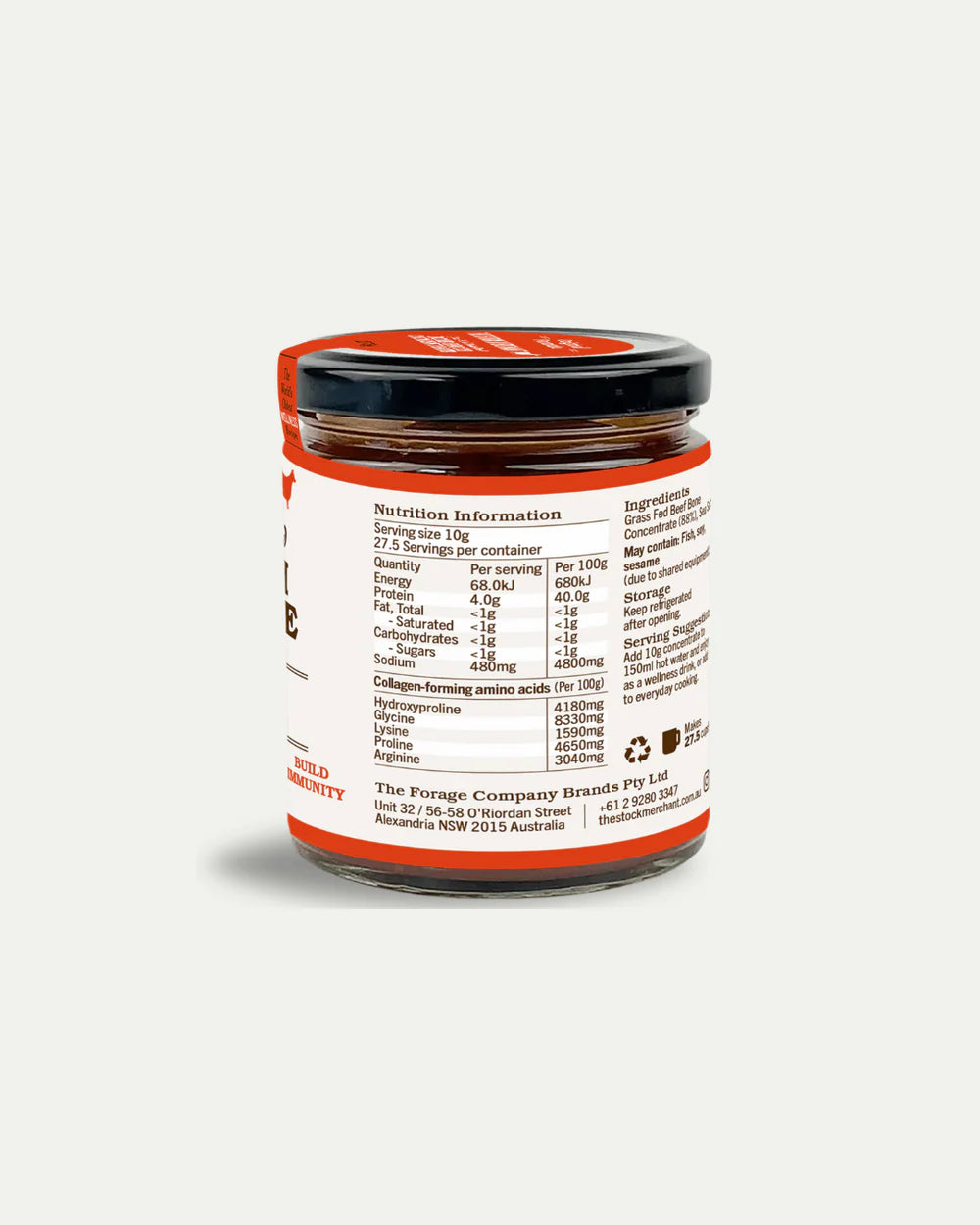 The Stock Merchant | Concentrated Beef Bone Broth | Original Formula