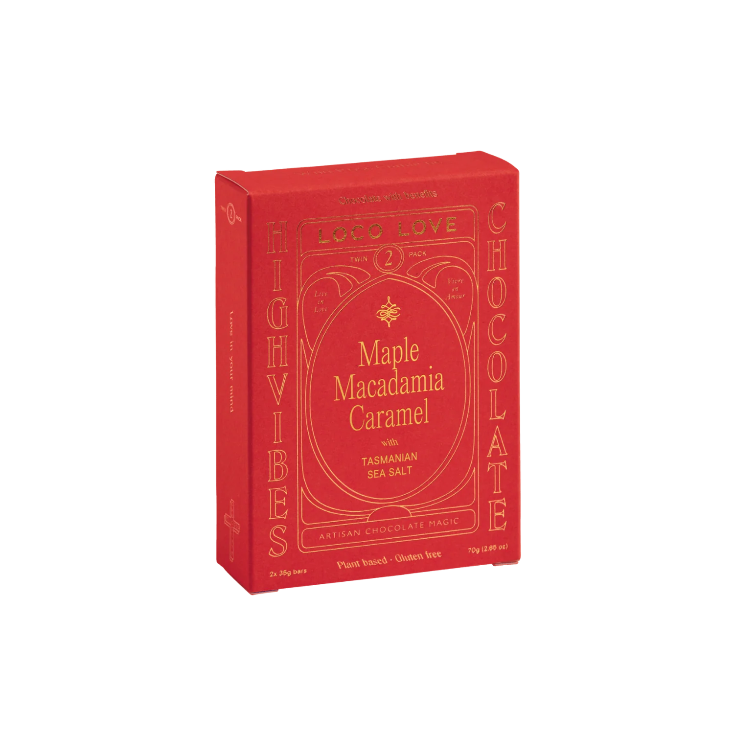 Loco Love | TWIN Maple Macadamia Caramel 70gm