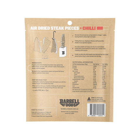 Barbell Foods - Burn Air Dried Steak 70g