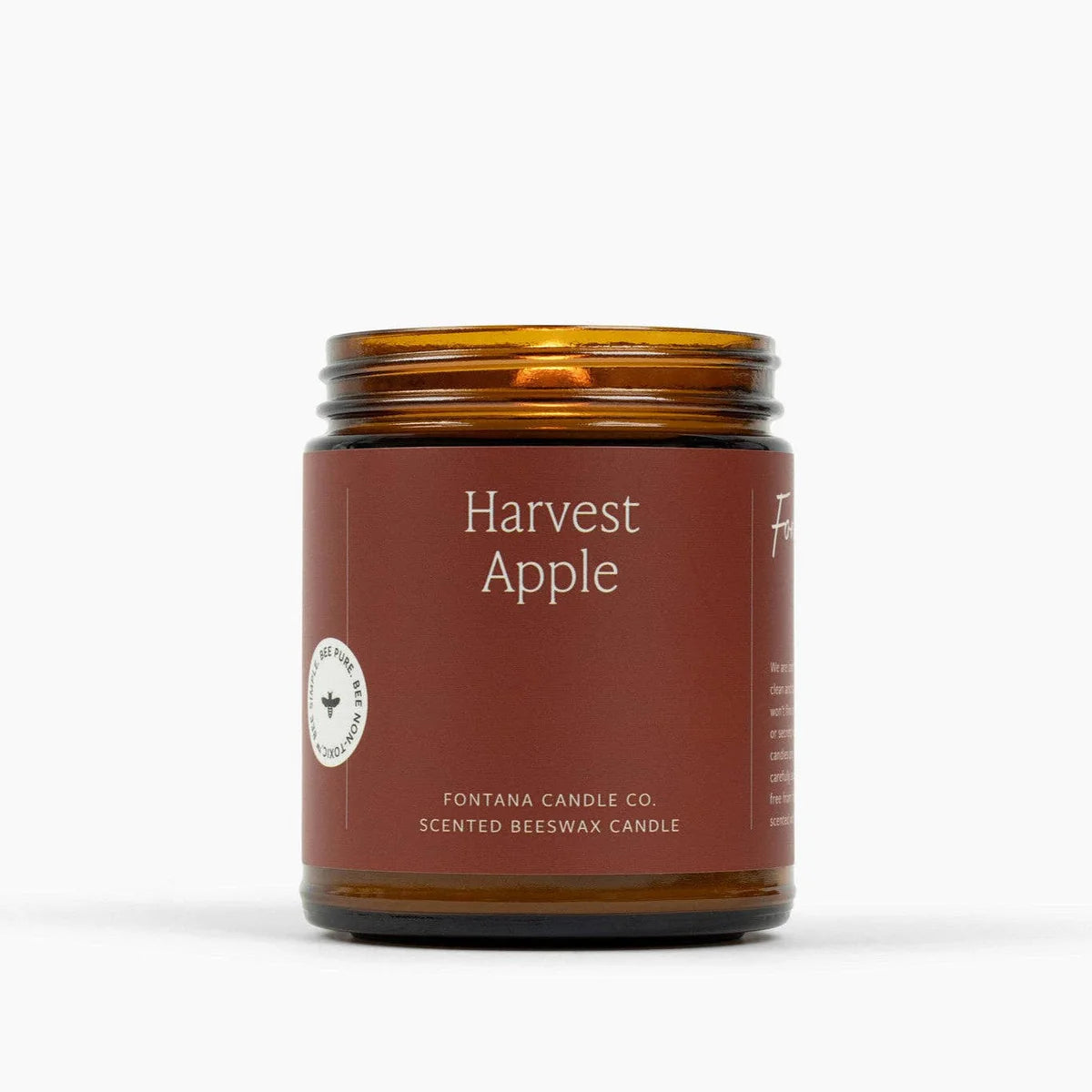 Fontana Candle Co | Harvest Apple | Beeswax & Essential Oil Candle