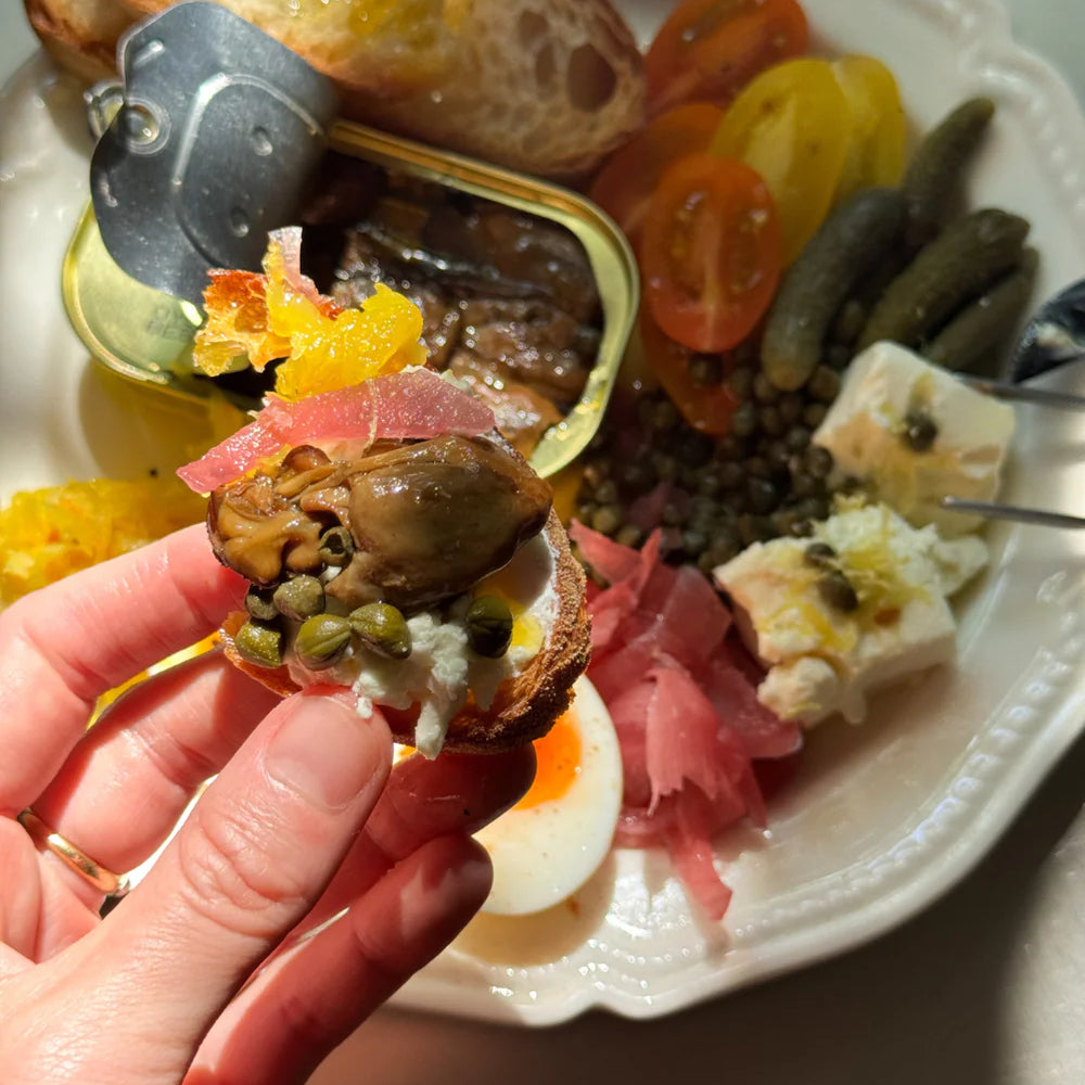 The Stock Merchant | Ocean Cultivated Smoked Pacific Oysters with Chilli
