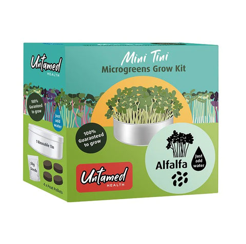 Untamed Health - Mini Tini Microgreens Grow Kit - Alfalfa
