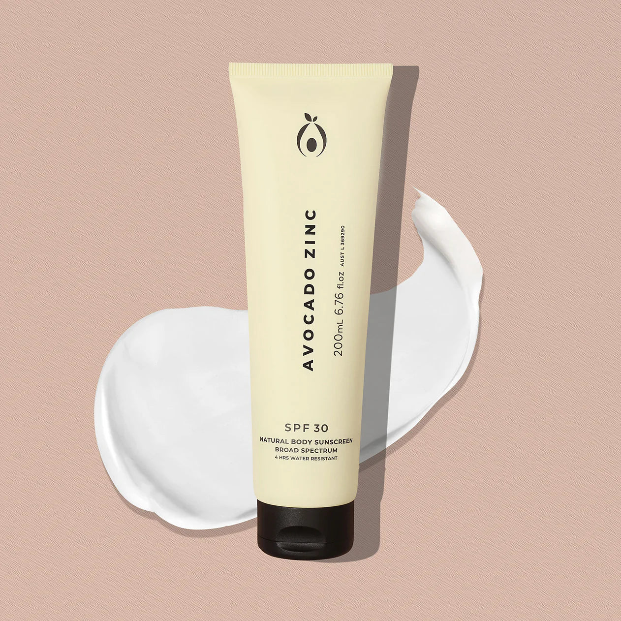 Avocado Zinc | SPF30 Natural Body Sunscreen 200ml