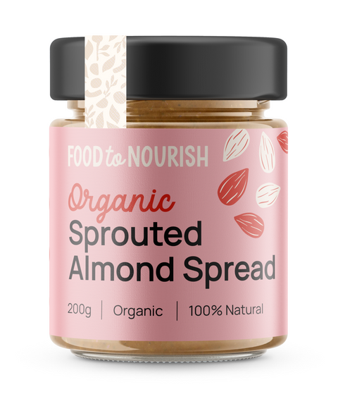 Food To Nourish Sprouted Almond Spread