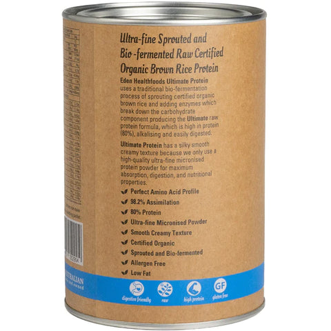 Eden Healthfoods - Organic Sprouted Brown Rice & Bio-fermented Protein - Vanilla