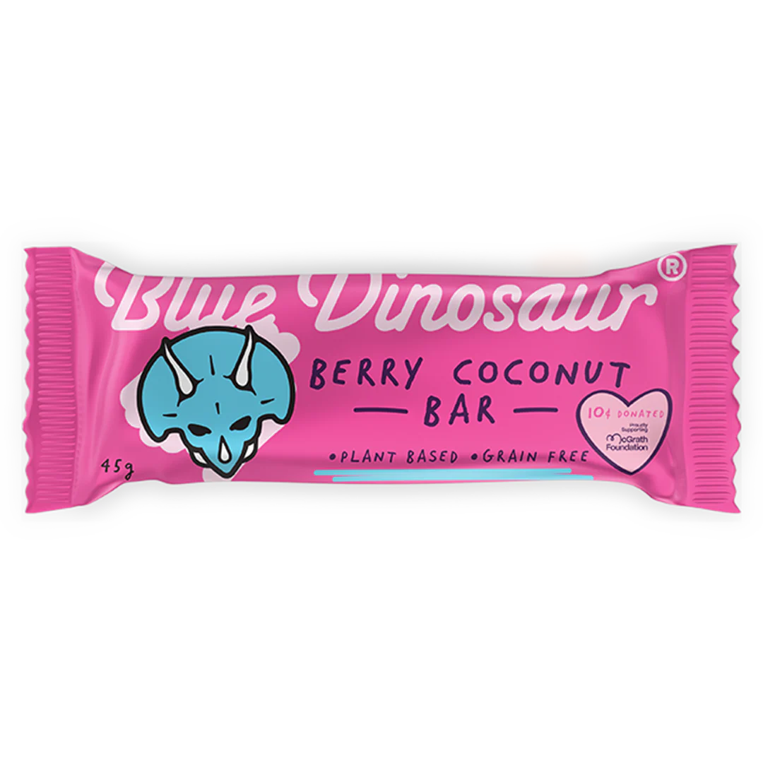 BLUE DINOSAUR | Berry Coconut Snack Bar 45g