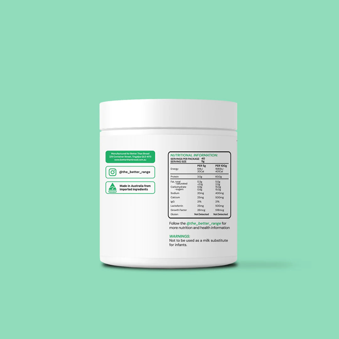 Better than Bread | Colostrum