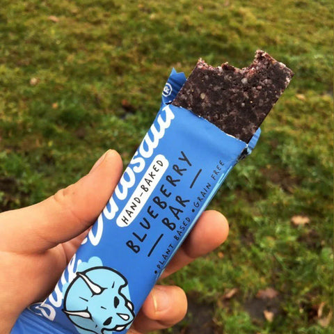 Blue Dinosaur Hand-Baked Bar Blueberry 45g