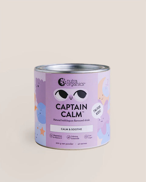 Nutra Organics - Organic Captain Calm (Calm & Soothe) Bubblegum