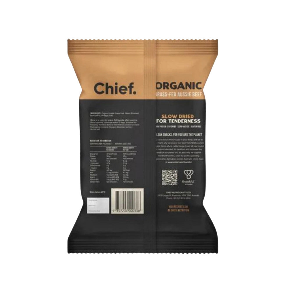 Chief | Grass Fed Biltong | Carnivore