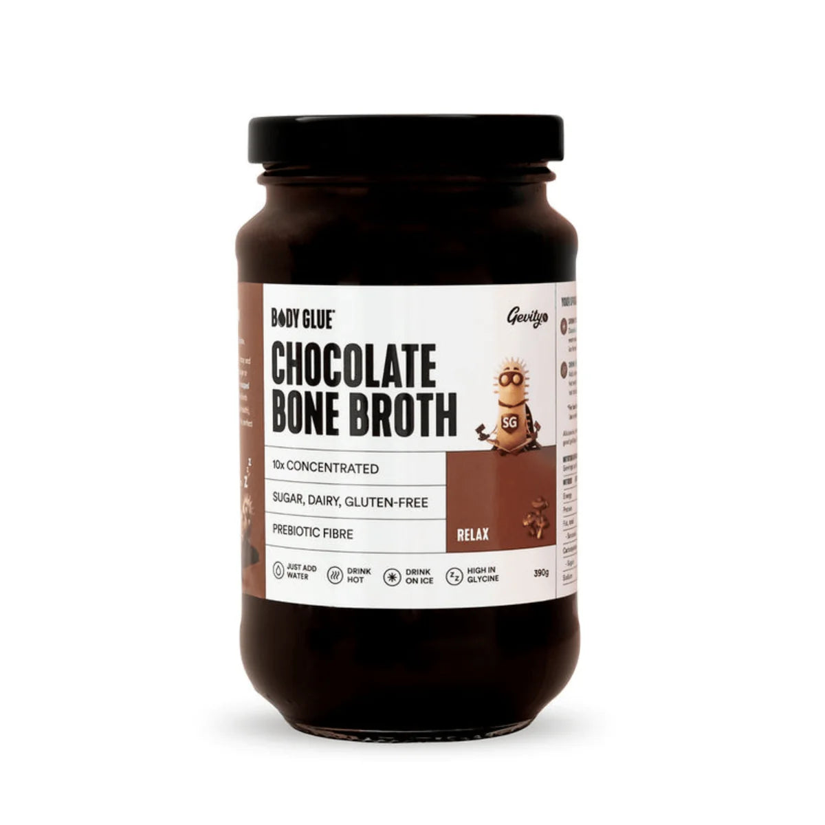 Gevity Rx Chocolate Bone Broth Relax 390g