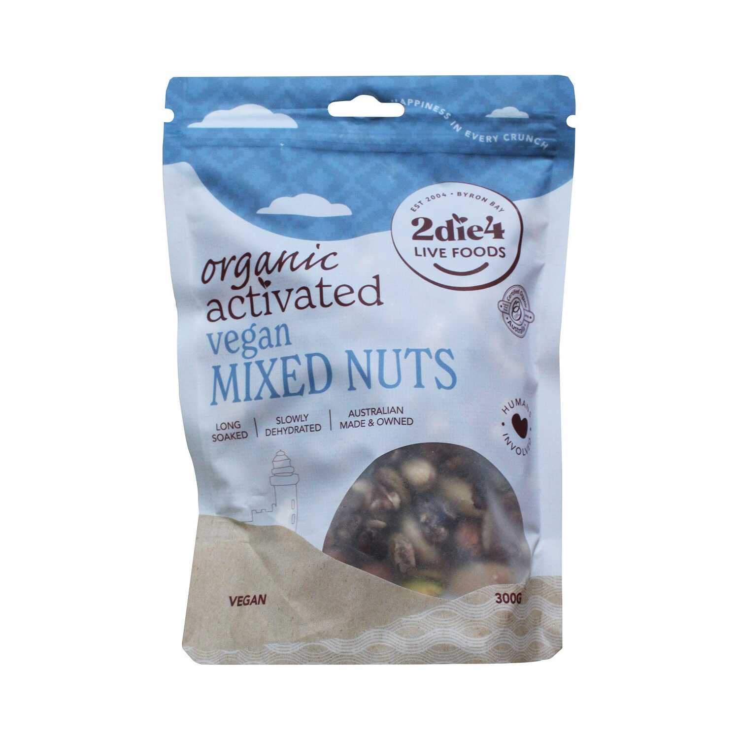 2DIE4 LIVE FOODS Organic Activated Mixed Nuts