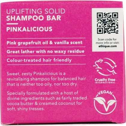 ETHIQUE Solid Shampoo Bar Pinkalicious Normal Hair 110g