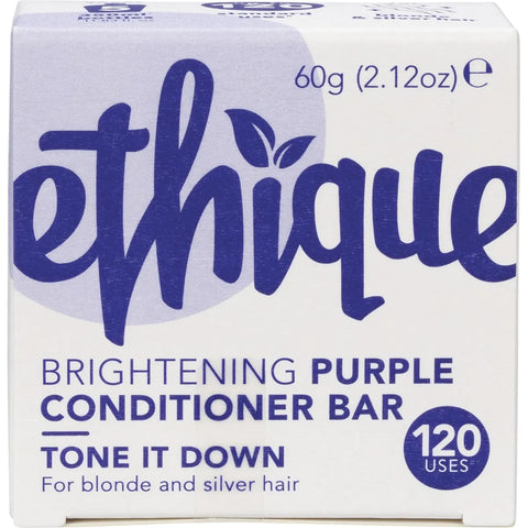 ETHIQUE Solid Conditioner Bar Tone It Down Purple 60g