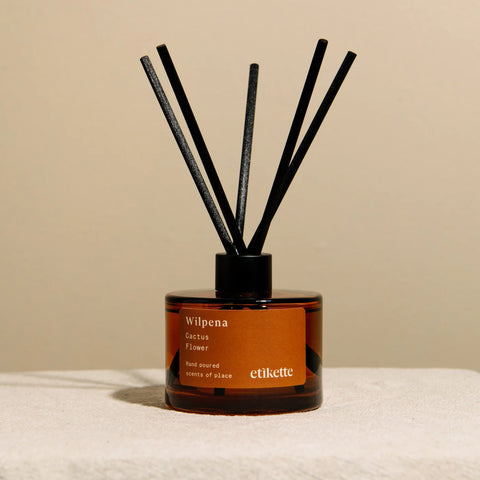 Etikette Wilpena Candle & Reed Diffuser - Cactus Flower
