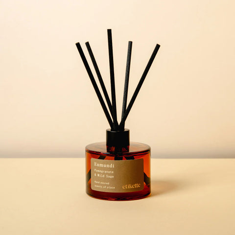Etikette Eumundi Candle/Reed Diffuser - Pomegranate & Wild Sage