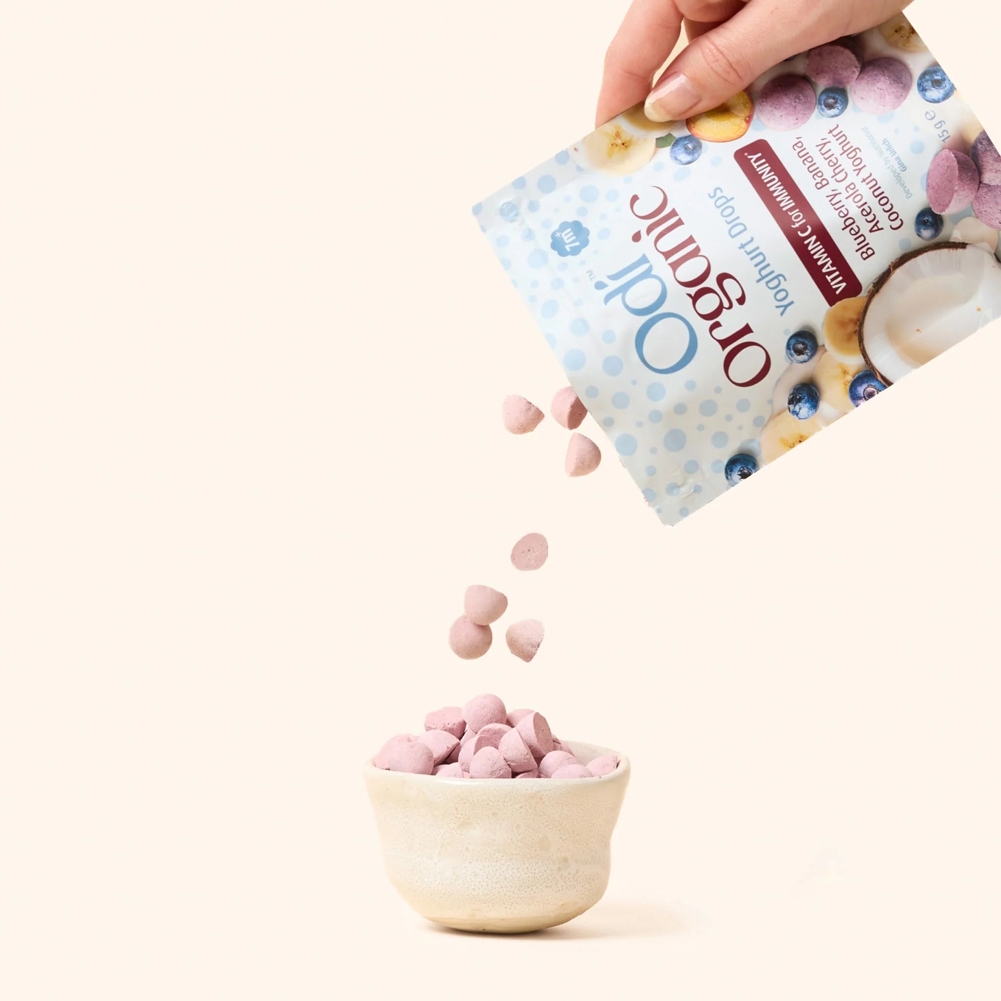 Odi | Organic Yoghurt Drops | Blueberry