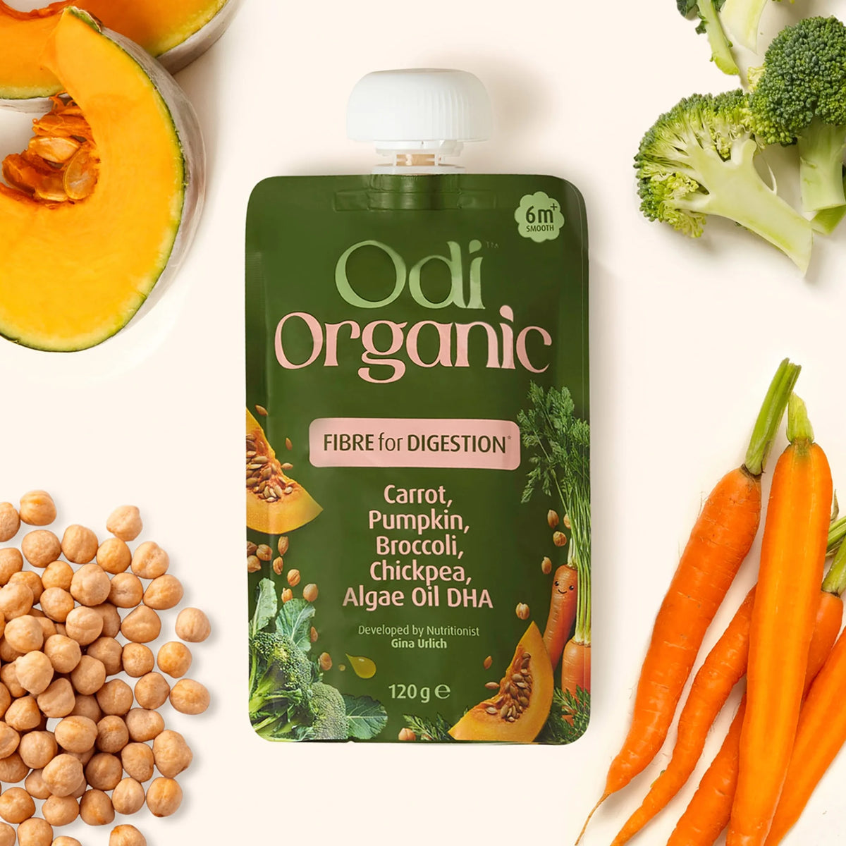 Odi | Organic Baby Puree | Chickpea & Vegetable
