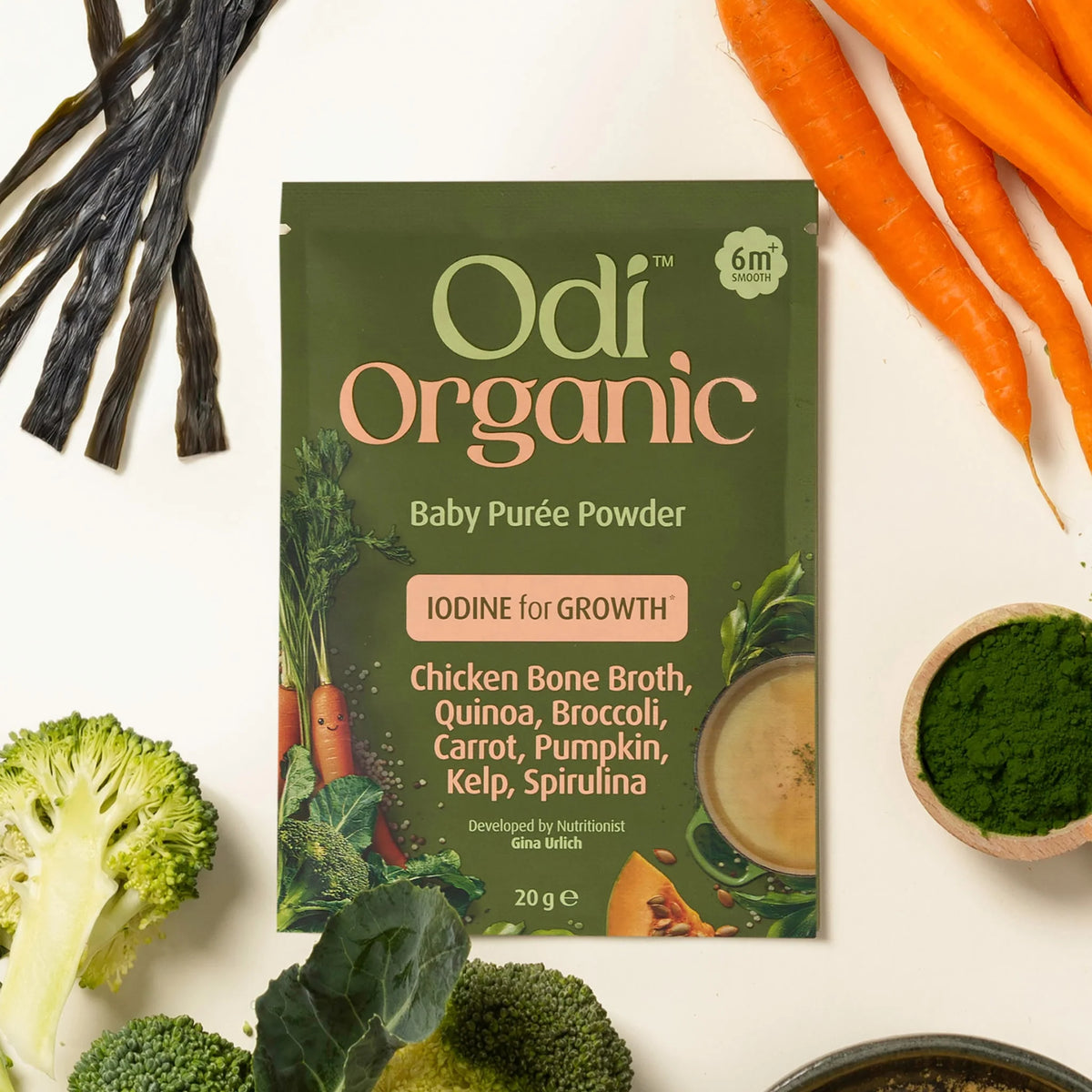 Odi | Organic Baby Puree Powder | Green