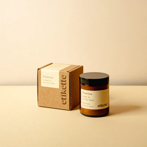 Etikette Fleurieu Candle/Reed Diffuser - Orange & Vanilla Bean