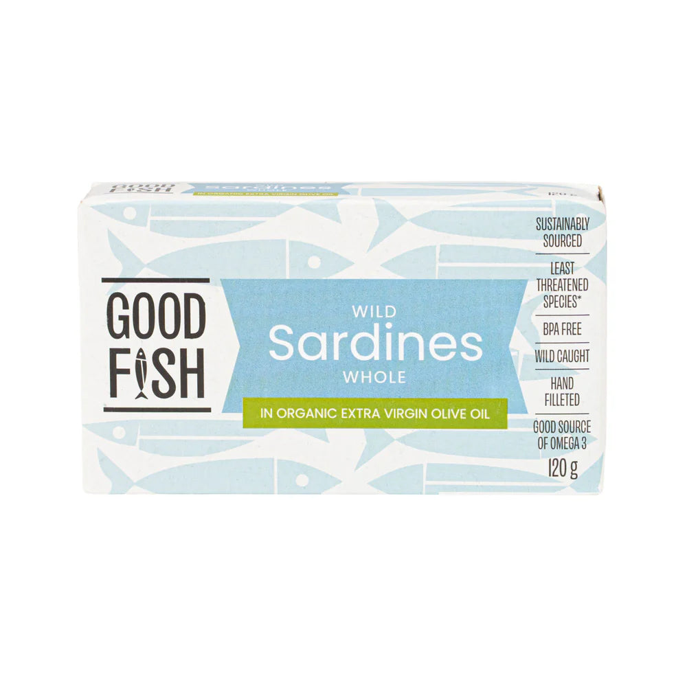 Good Fish Can of Sardines in Olive Oil  120g
