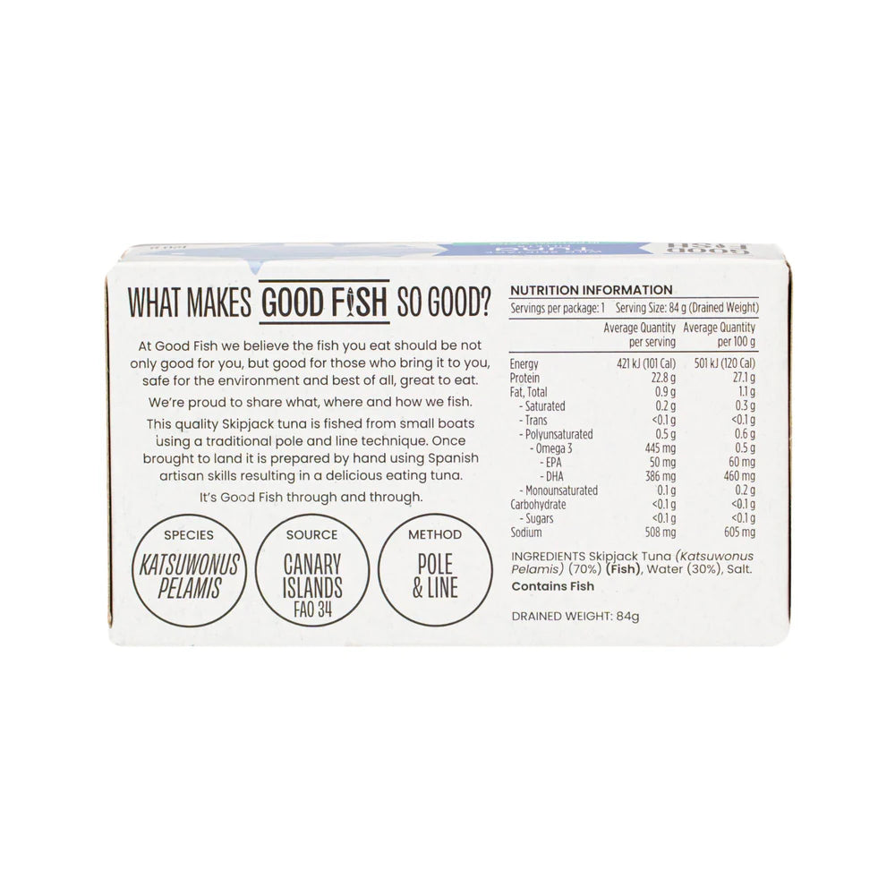 Good Fish Can of Tuna in Olive Oil 120g