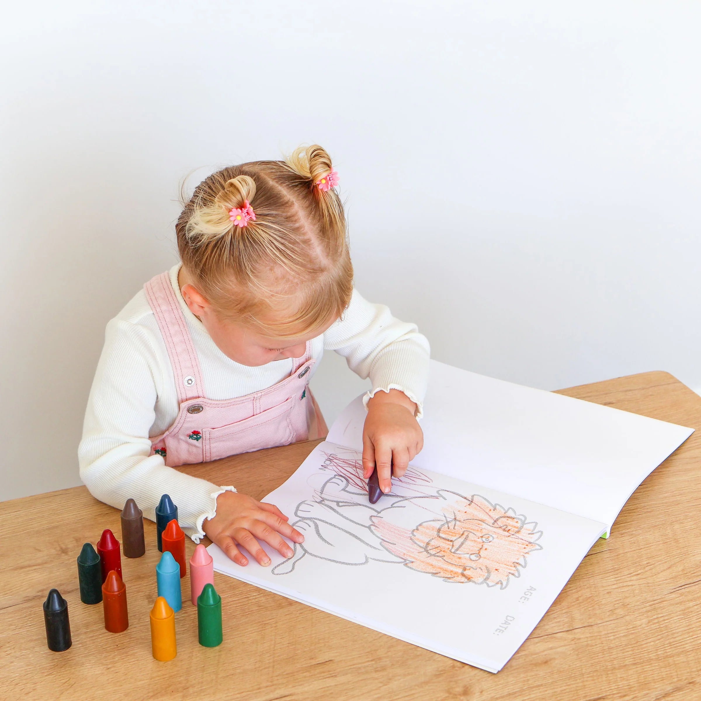 Honeysticks | Toddler's First Colouring Book | Endangered Animals