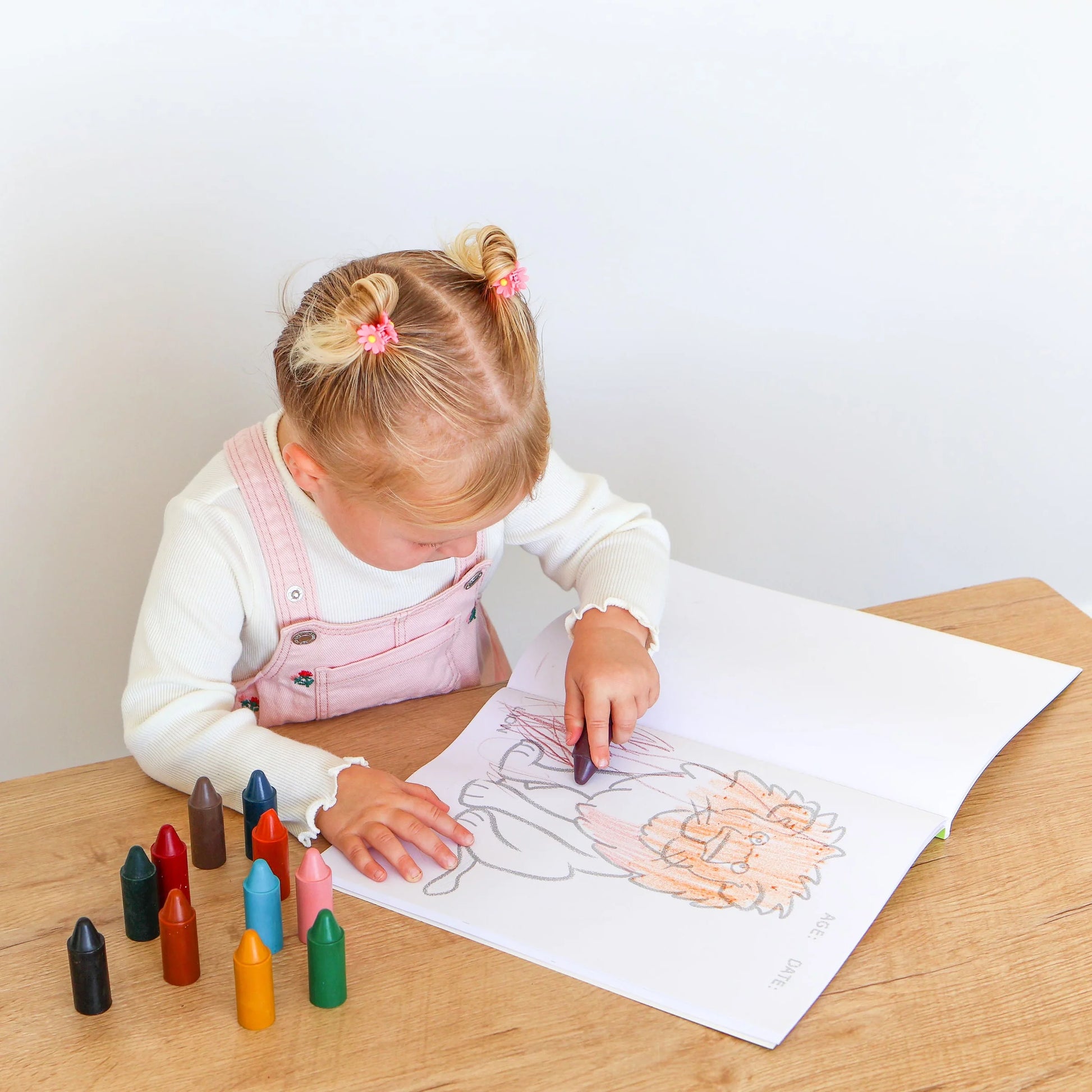 Honeysticks | Toddler's First Colouring Book | Endangered Animals