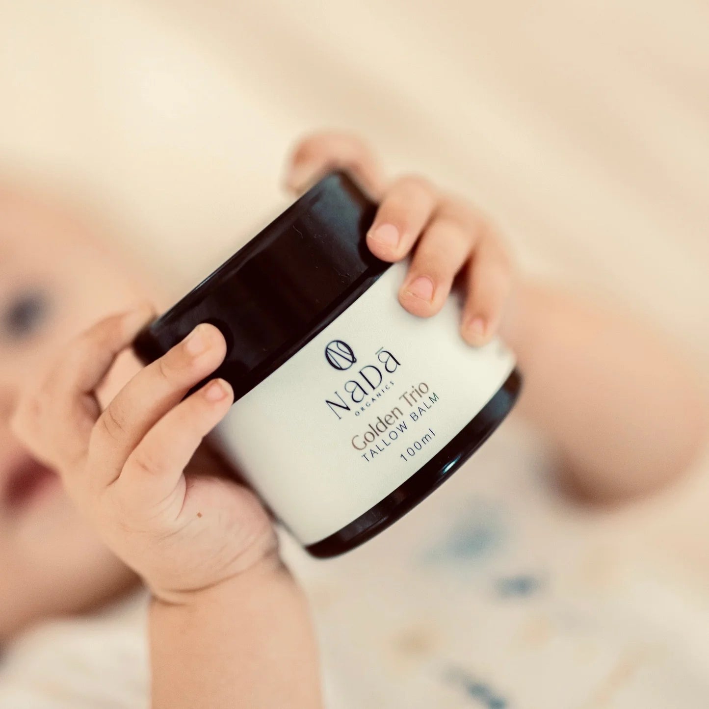Nada Organics Golden Trio Tallow Balm